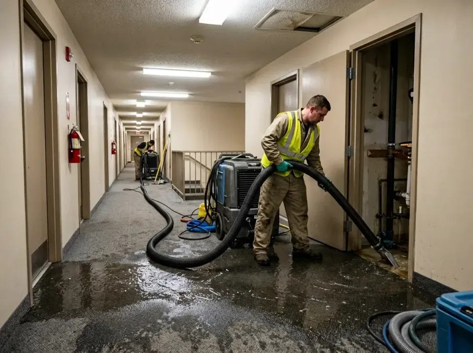 multi-unit-apartment-hallway-f-005 — frequently asked questions, Emergency Burst Pipe Water Extraction & Removal in Mayo, MD